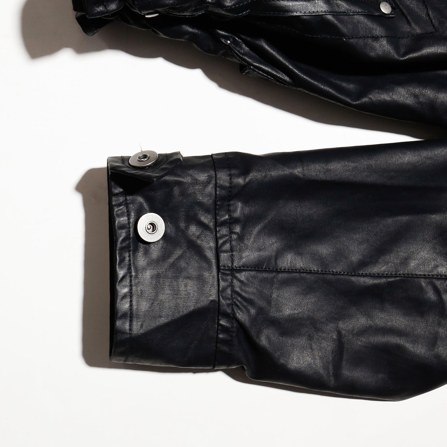 *one-off redskins ribbed coating jacket
