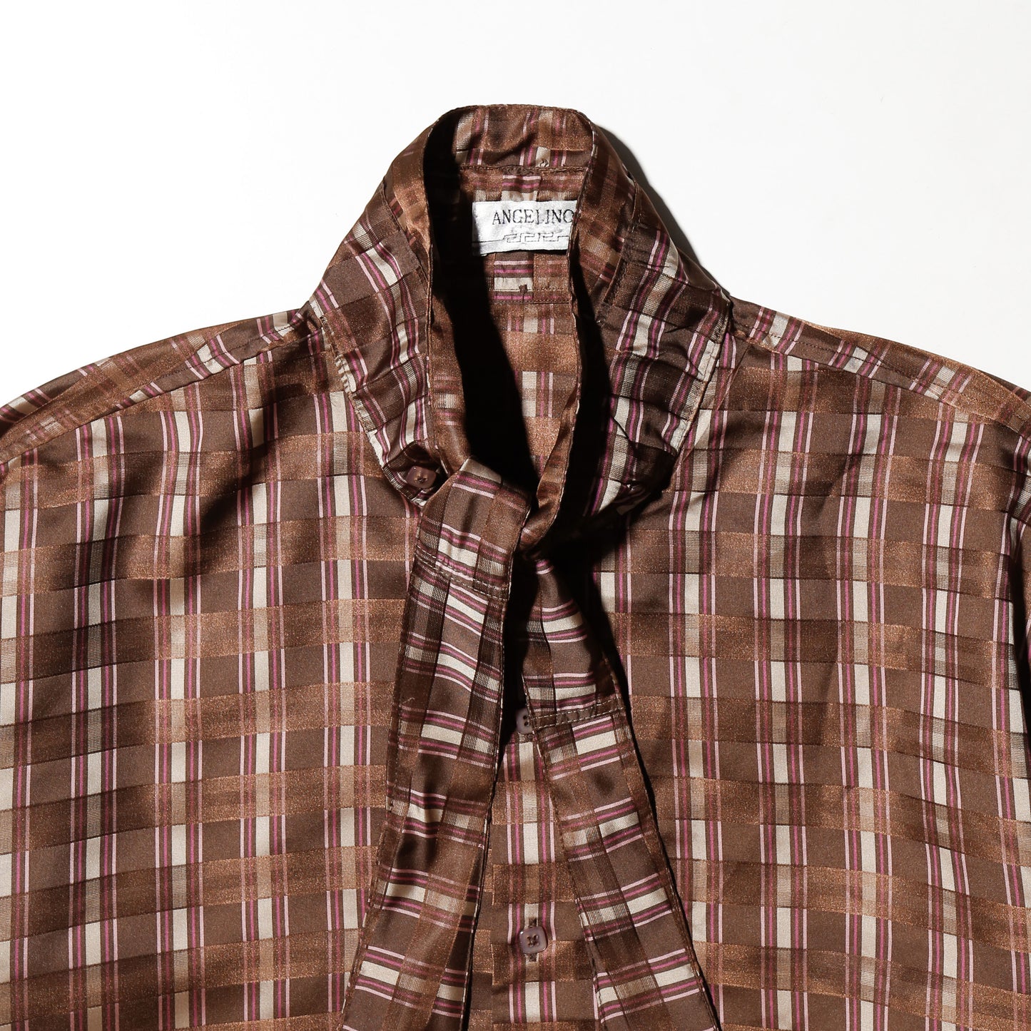 *one-off cropped bowtie shirt