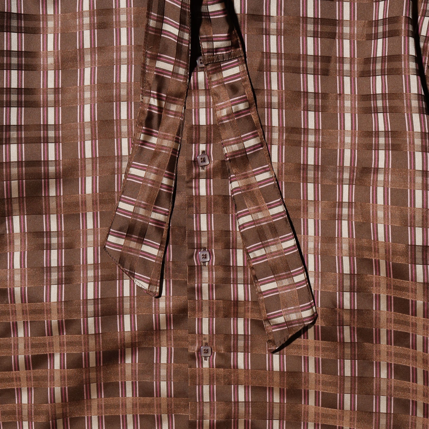 *one-off cropped bowtie shirt