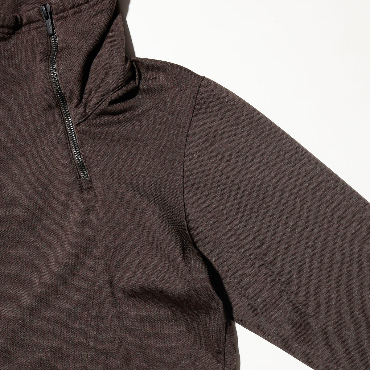 vintage dual zip funnel pullover