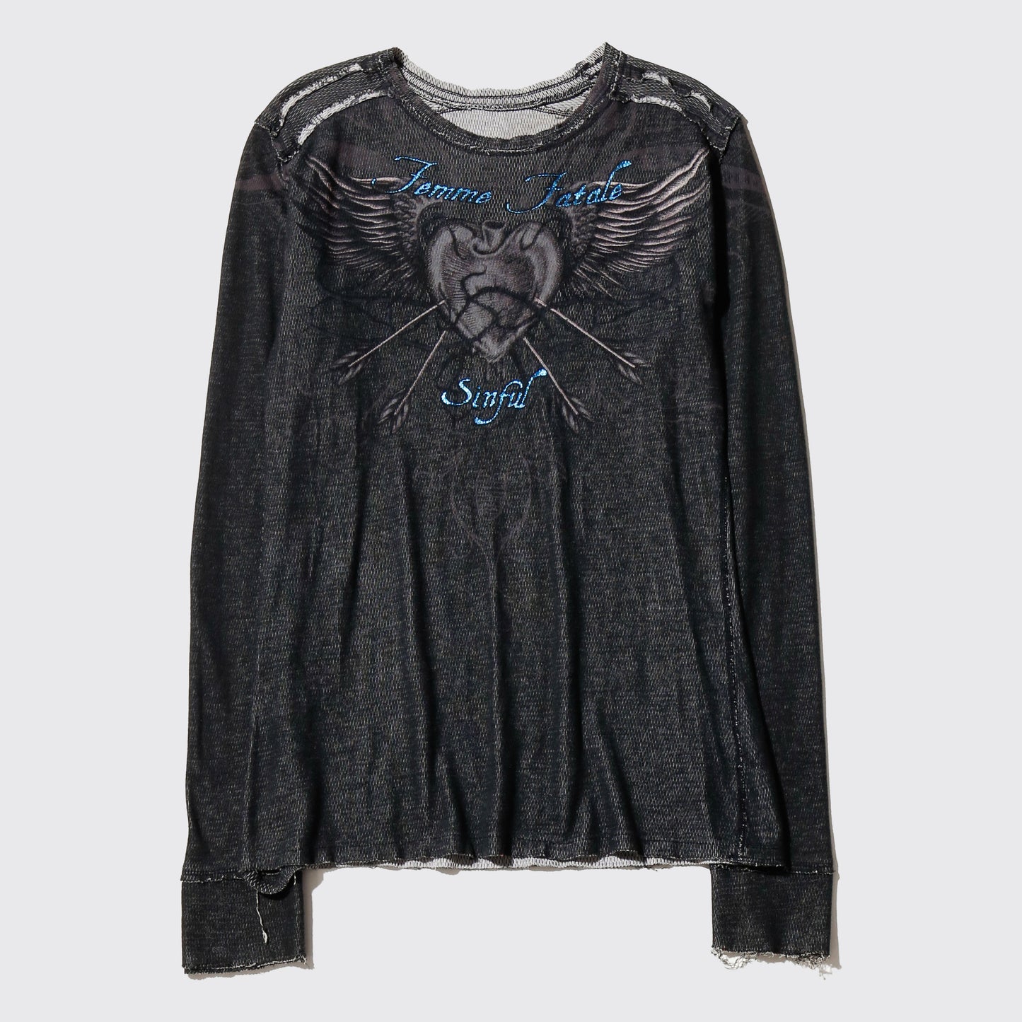 vintage reversible feather cut sew