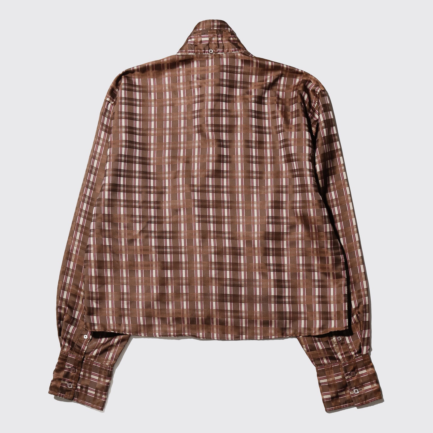 *one-off cropped bowtie shirt