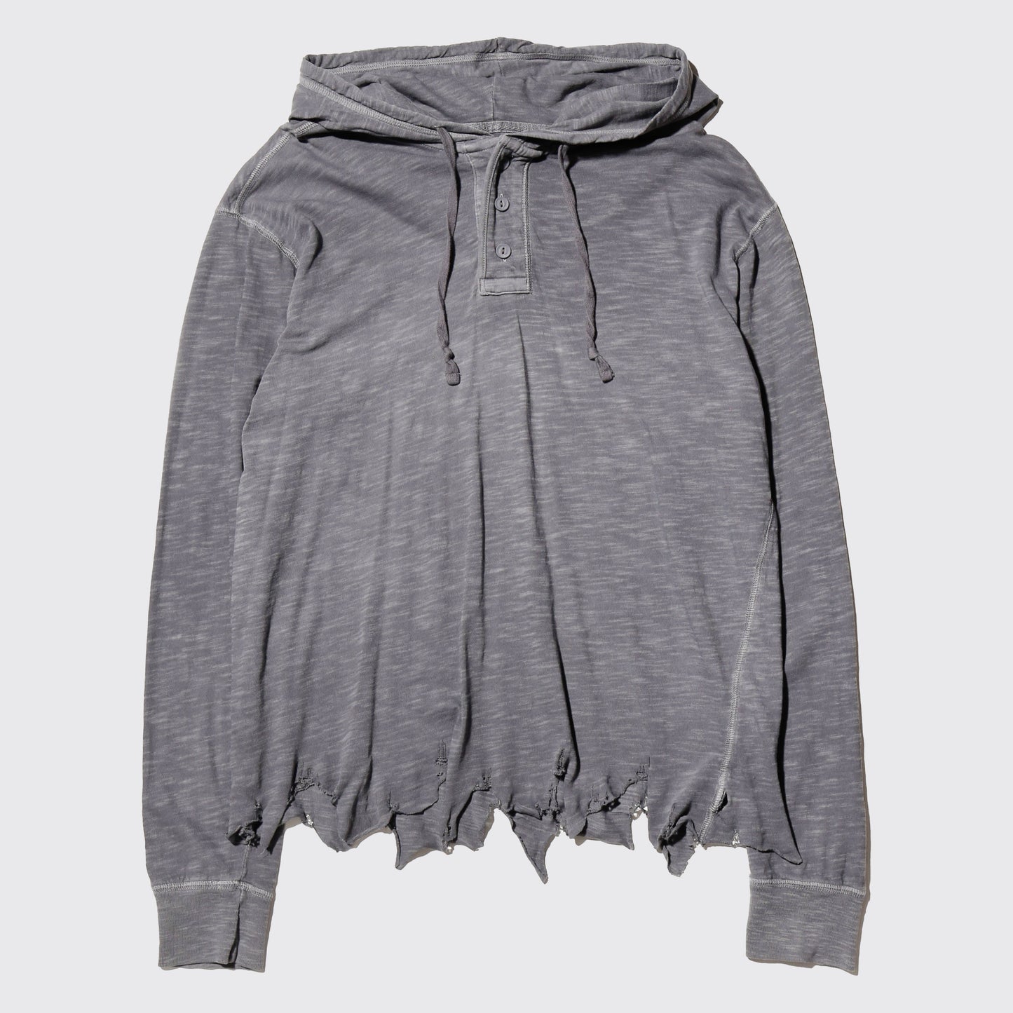 vintage broken hooded cut sew