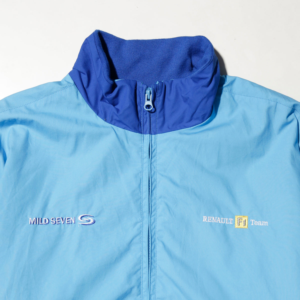 vintage 00's mild seven renault f1 team nylon track jacket