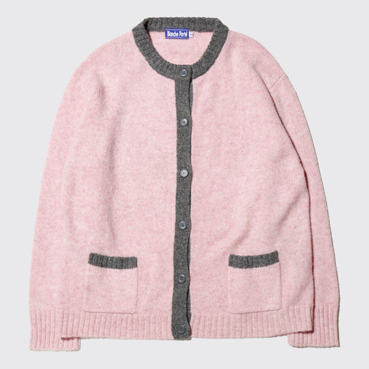 vintage piping trim cardigan