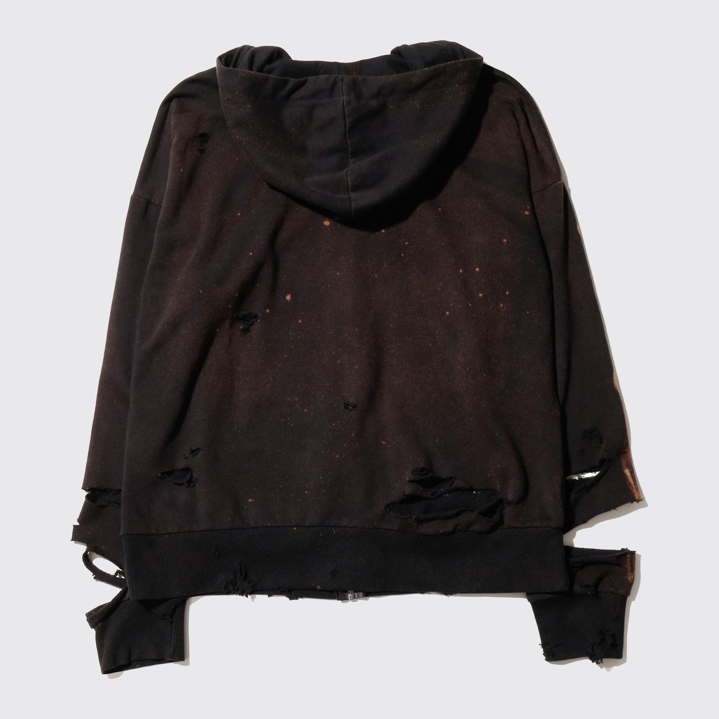 *one-off broken skelton hoodie