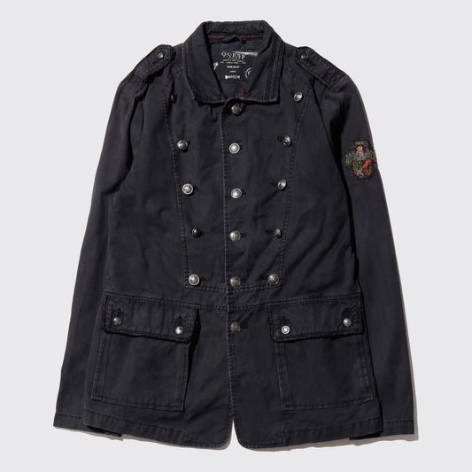 vintage 00's guess napoleon military dress jacket