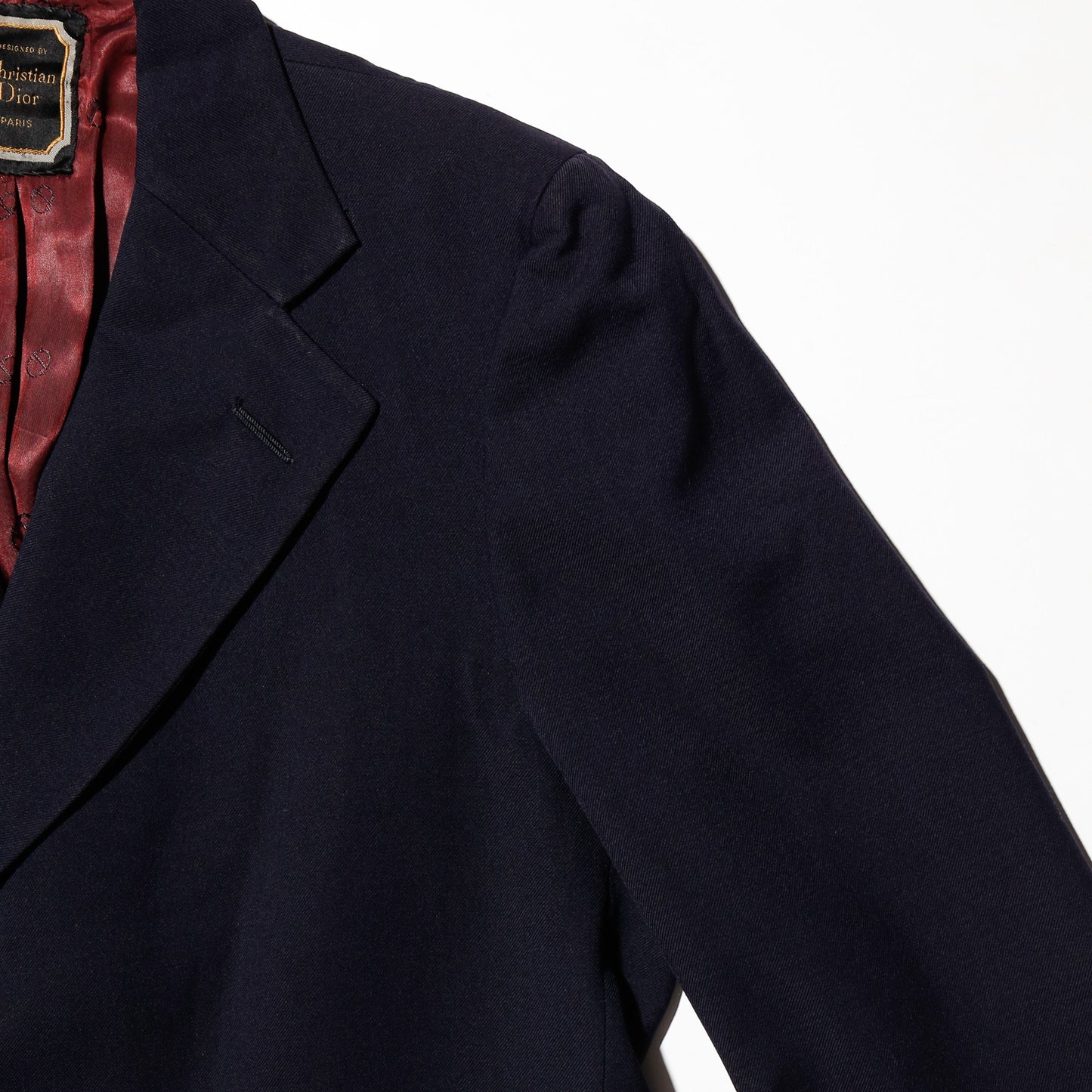 vintage 80's Dior 3b chesterfield coat