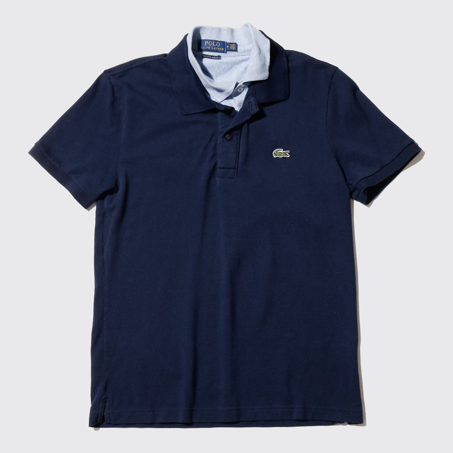*one-off layered polo h/s