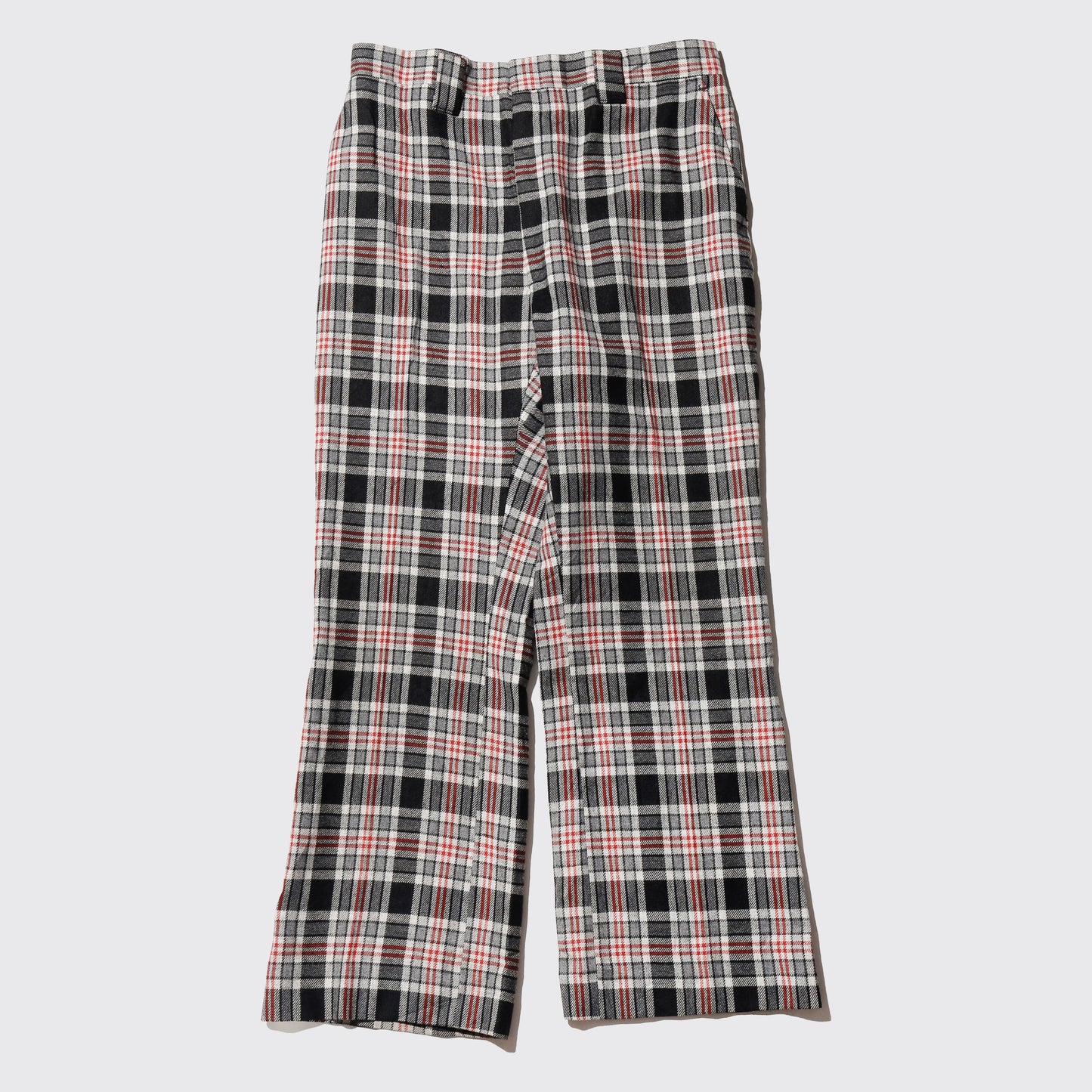 vintage 70's check flare slacks