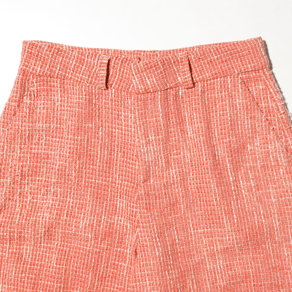 vintage salmon tweed jumbo slacks