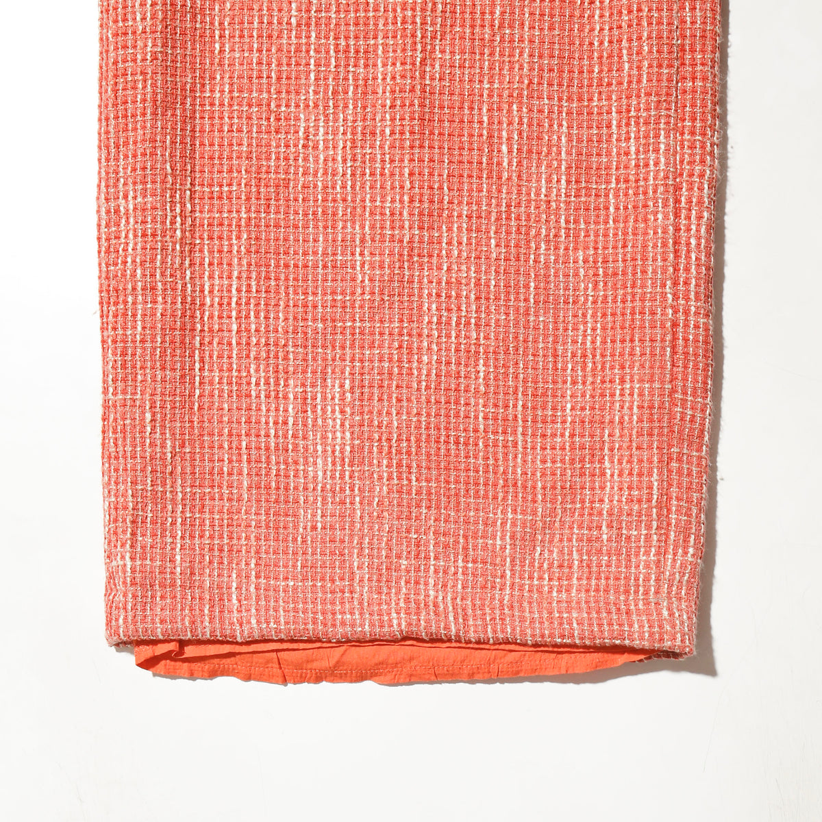 vintage salmon tweed jumbo slacks