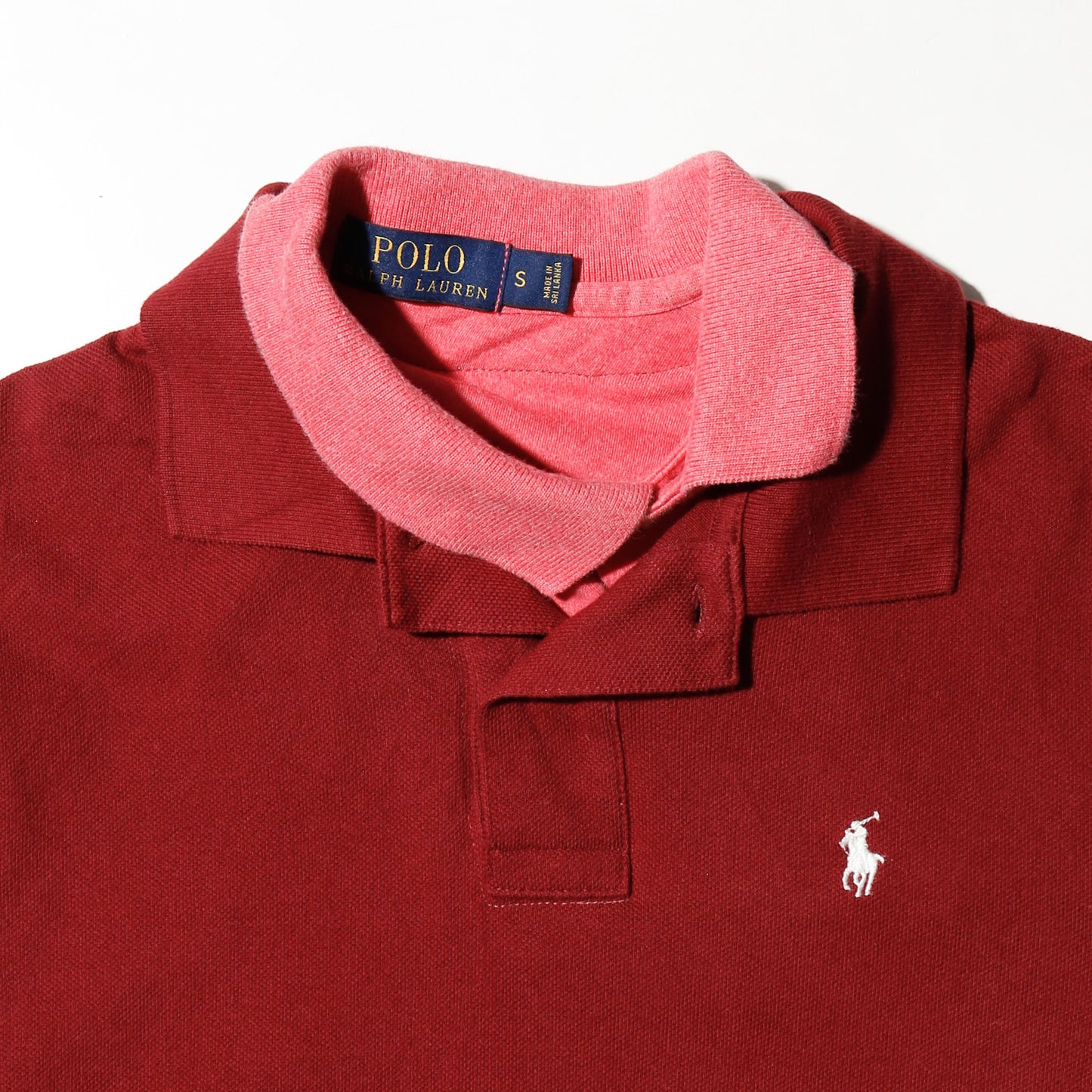 *one-off layered polo h/s