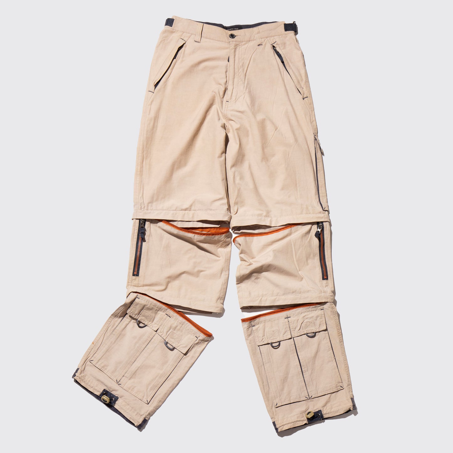 vintage double detachable utility trousers