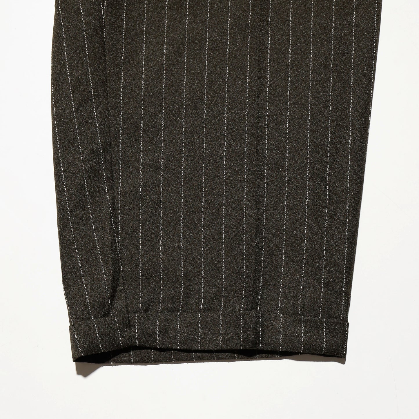 vintage tucked stripe zoot slacks