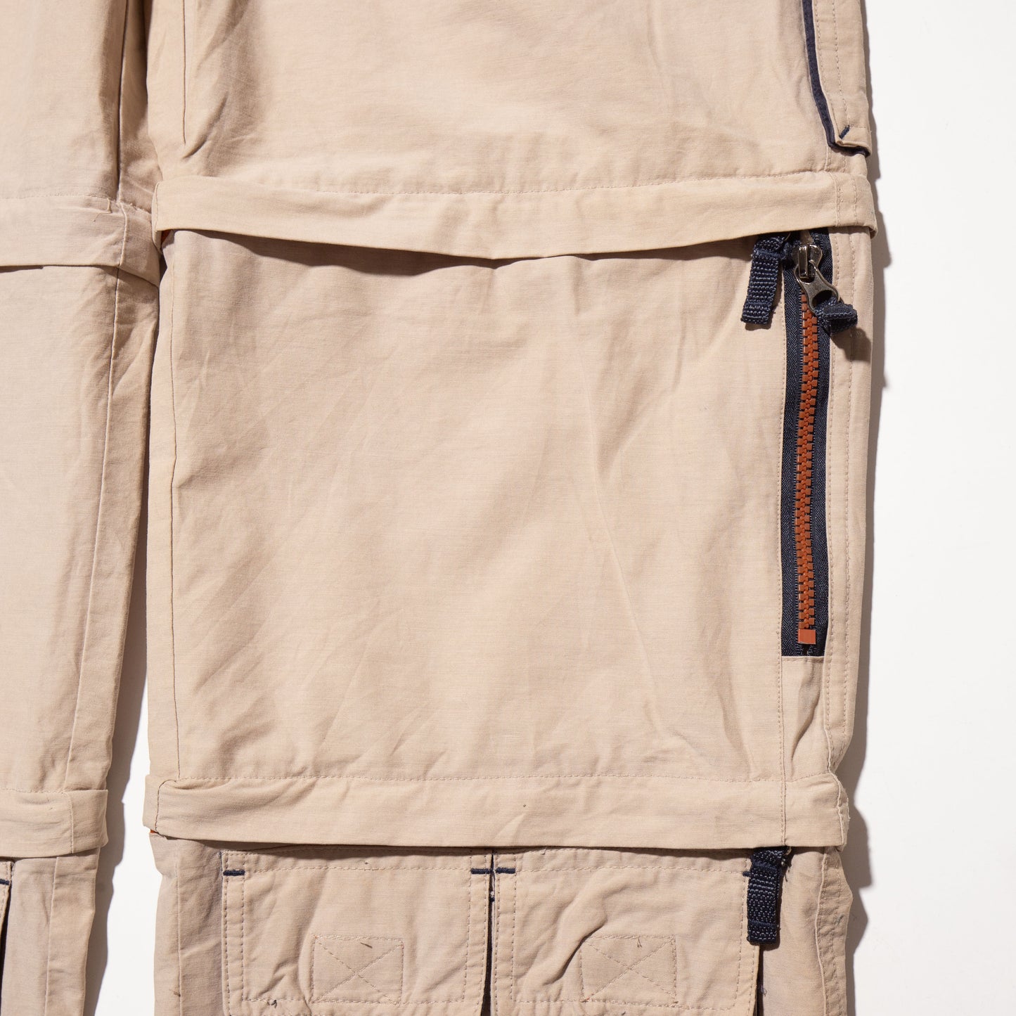 vintage double detachable utility trousers