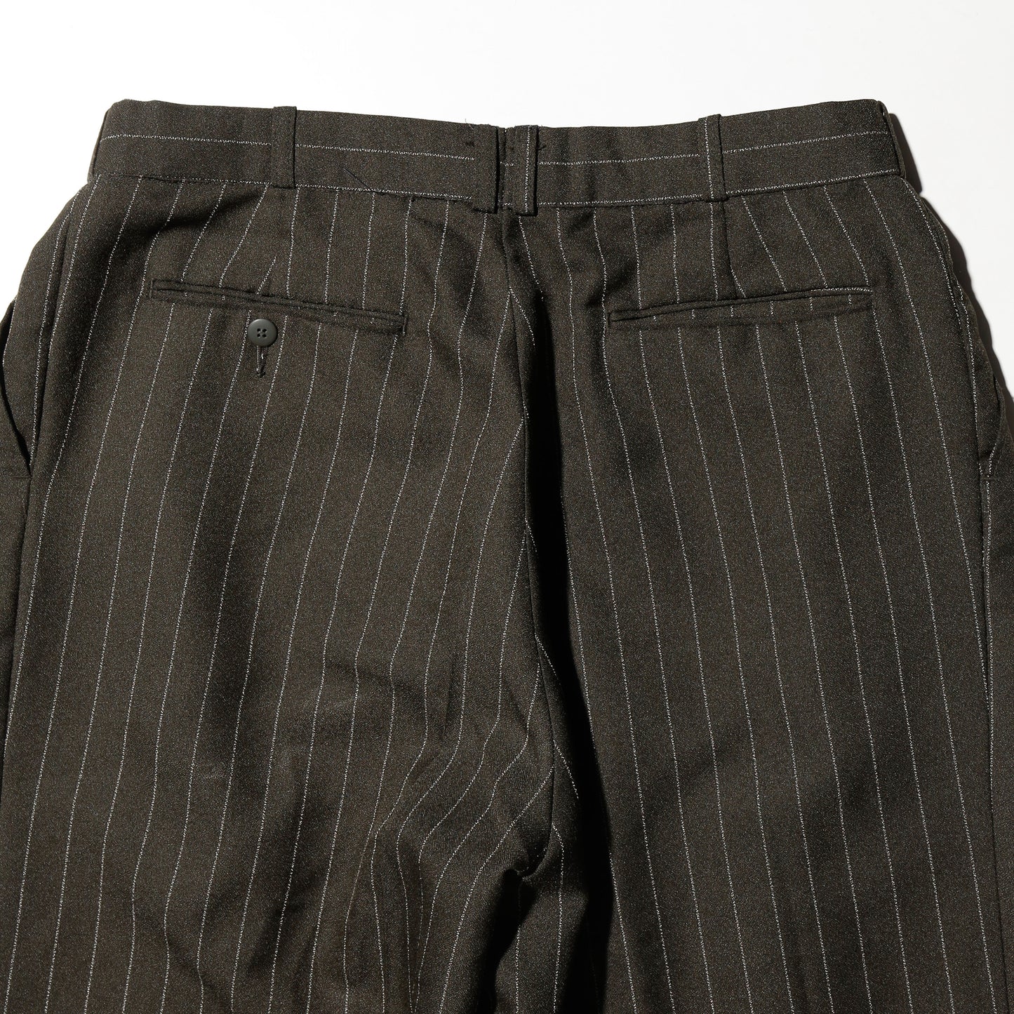 vintage tucked stripe zoot slacks