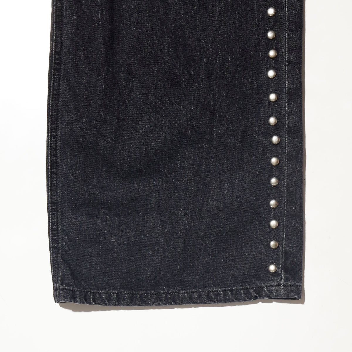 vintage studs wide leg jeans