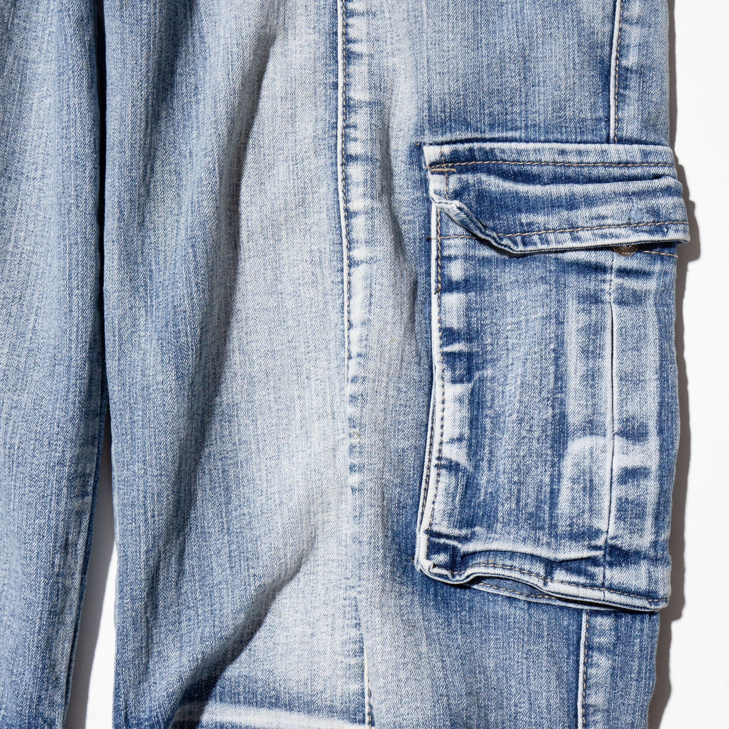 vintage low rise cargo jeans