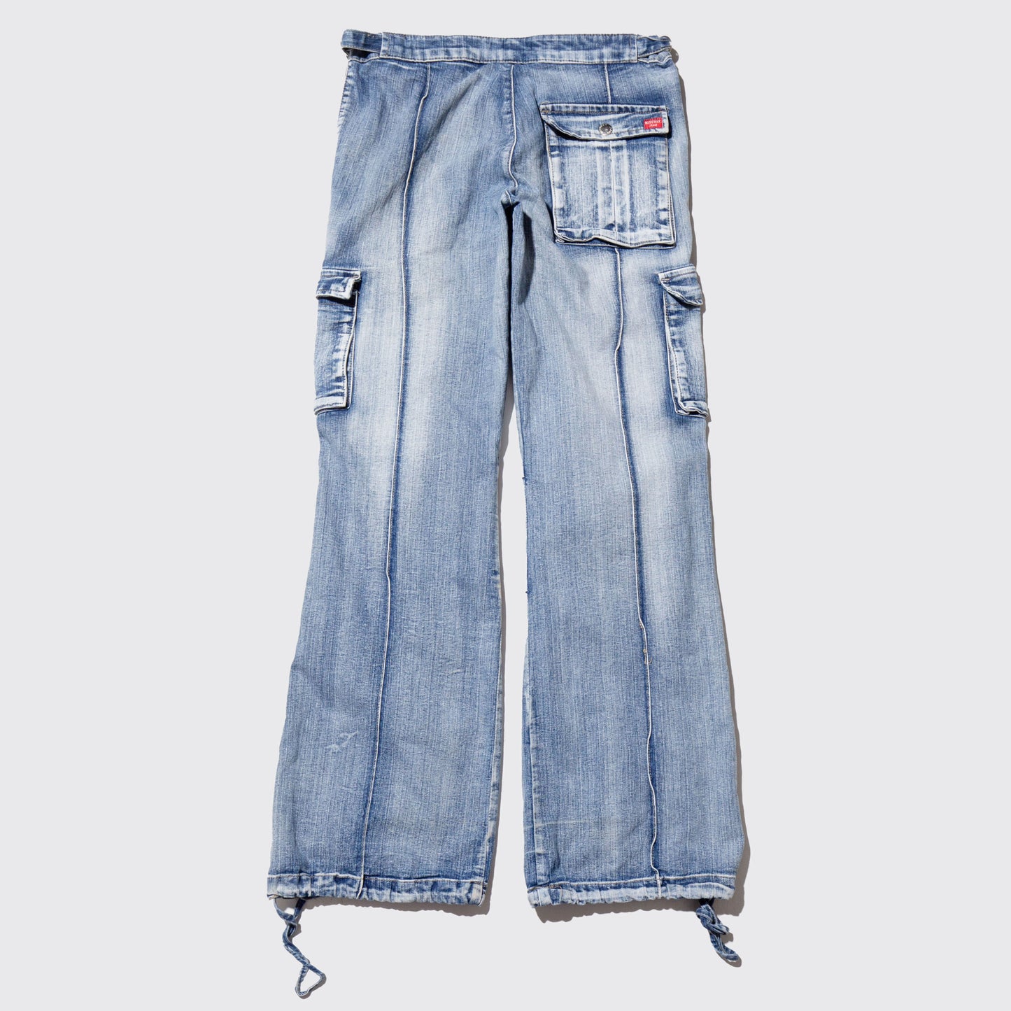 vintage low rise cargo jeans