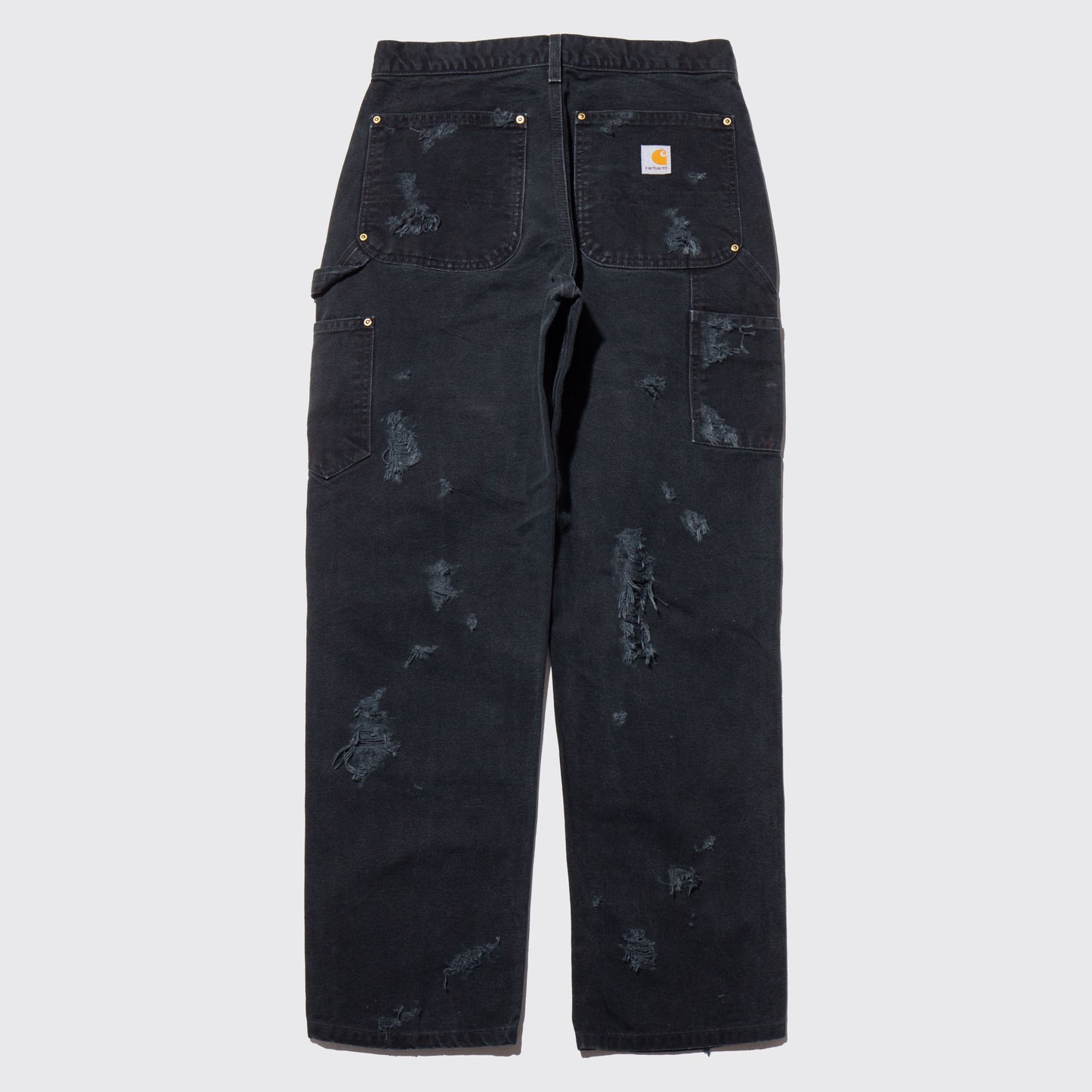 vintage carhartt broken double knee trousers