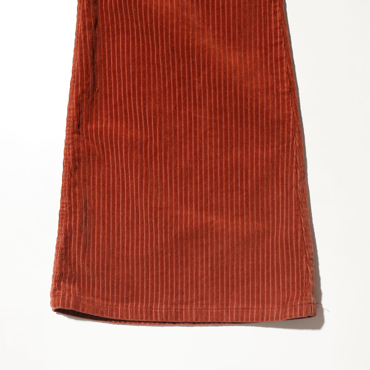 vintage 00's Lee terracotta corduroy flare trousers