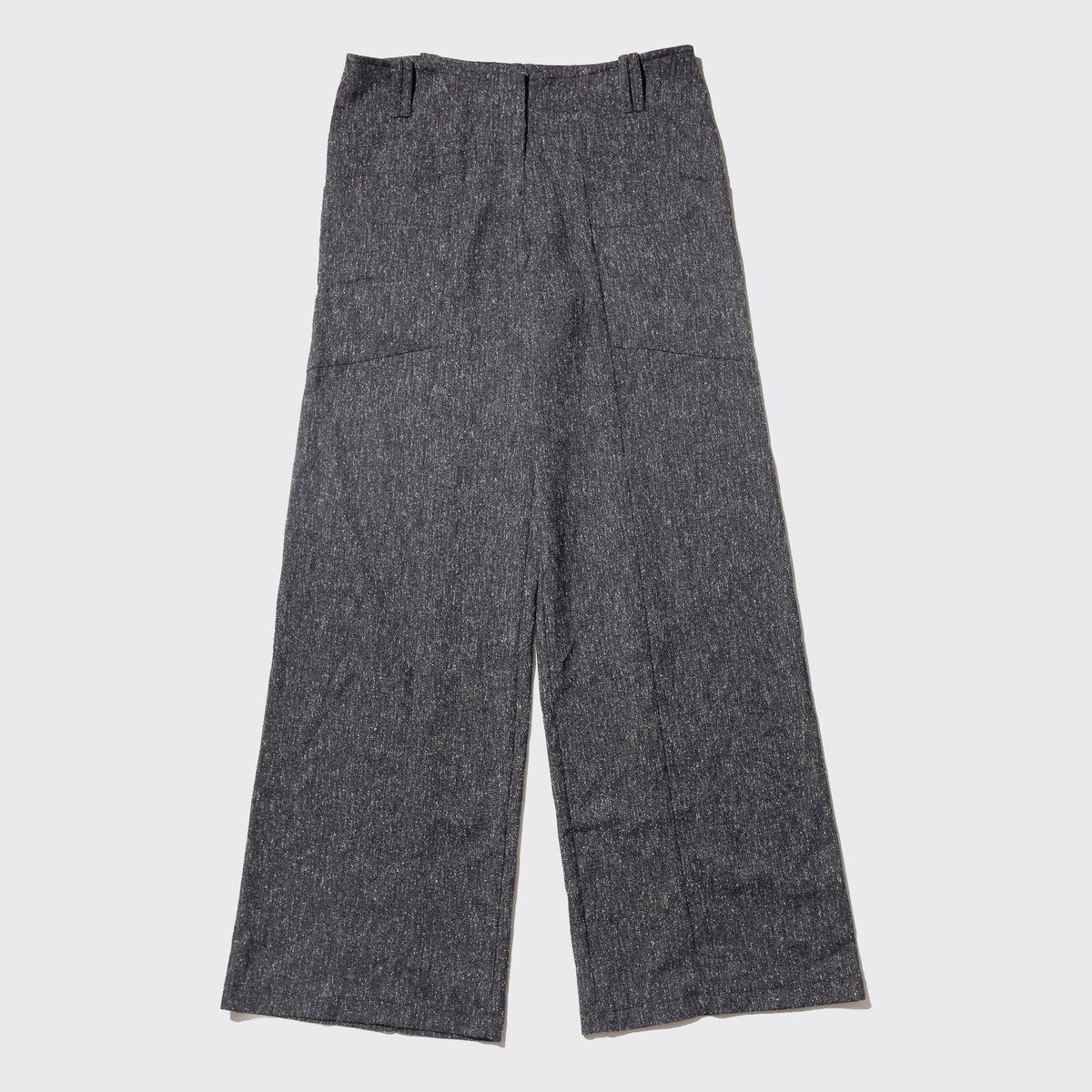 vintage euro drop pocket nep wide slacks