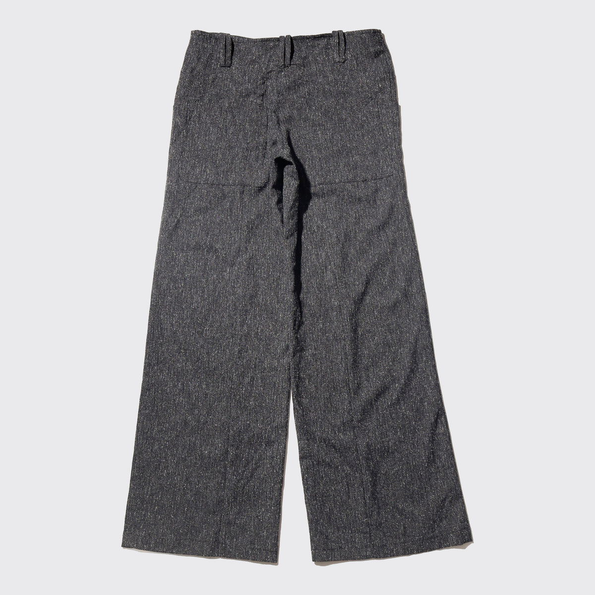 vintage euro drop pocket nep wide slacks