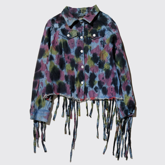 vintage braids psychedelic trucer jacket