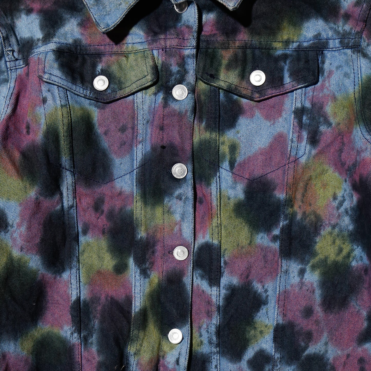 vintage braids psychedelic trucer jacket