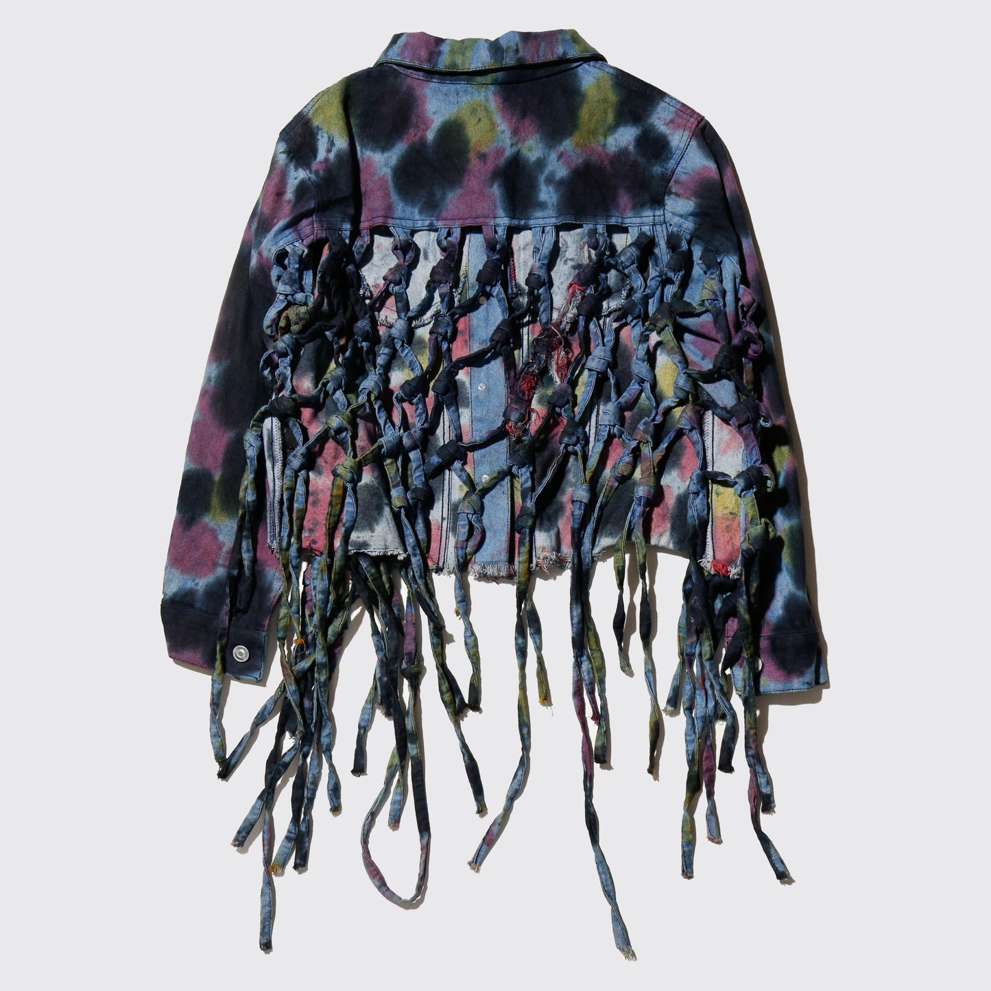 vintage braids psychedelic trucer jacket