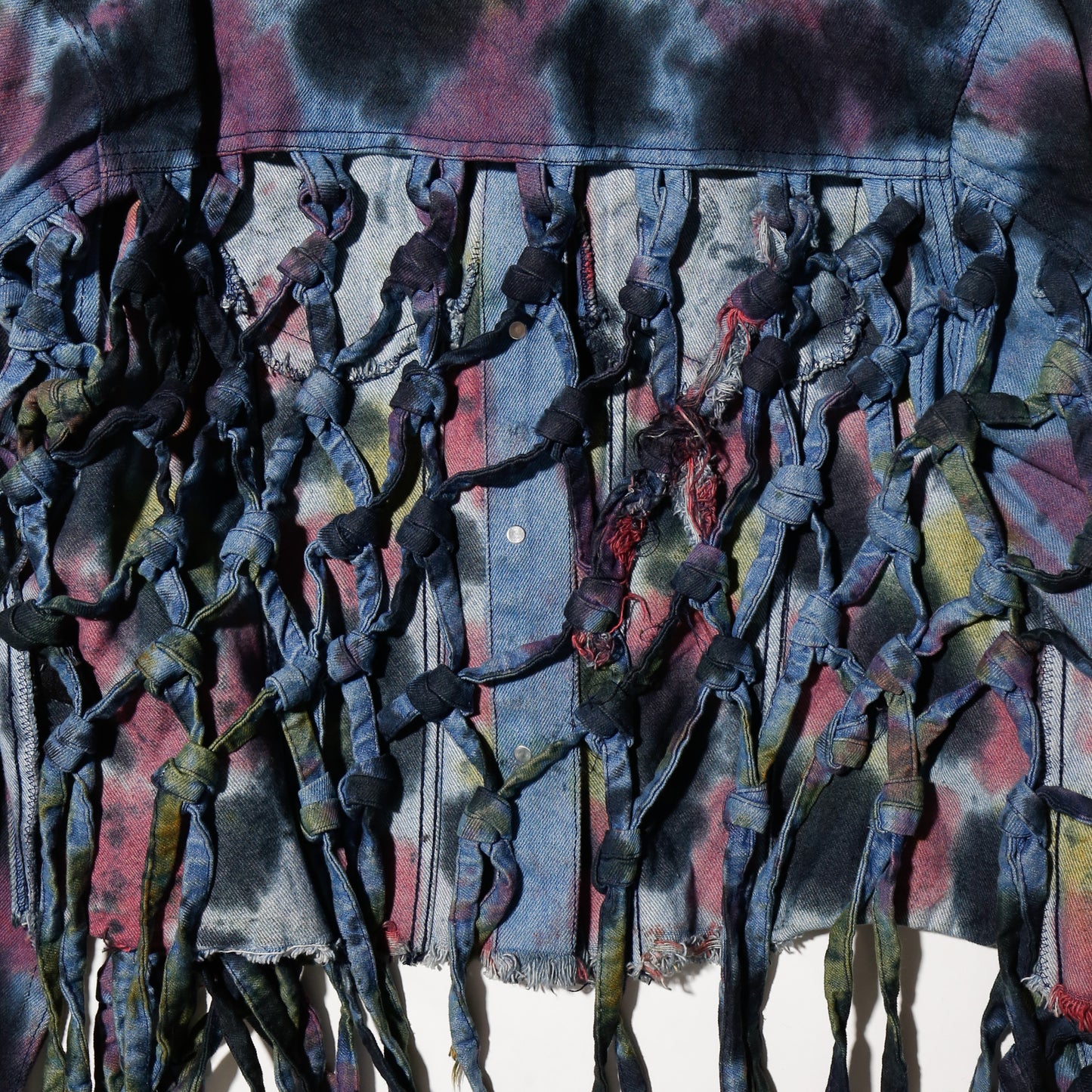 vintage braids psychedelic trucer jacket