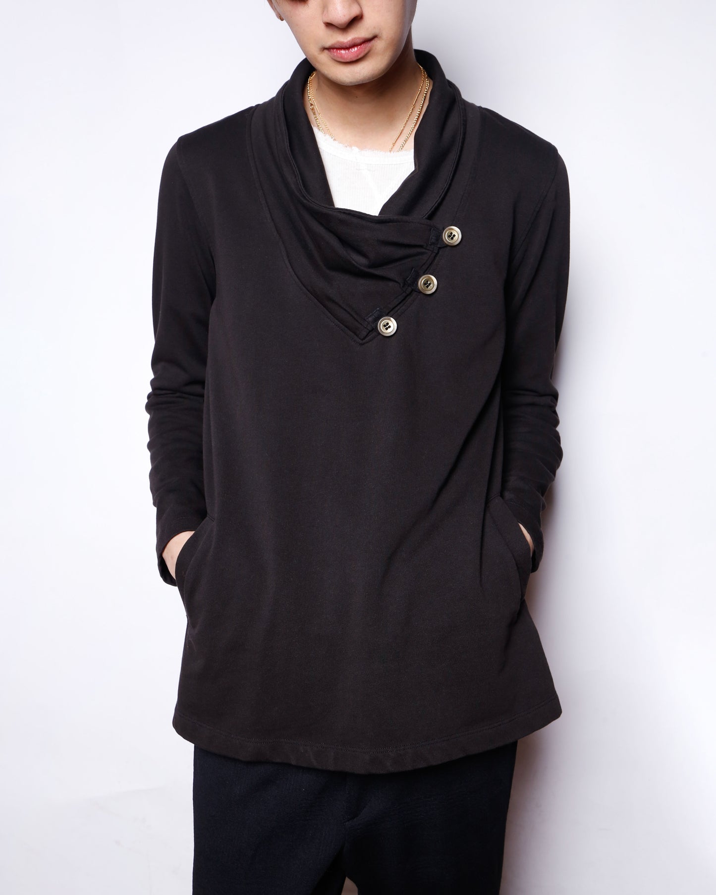 vintage cowl neck pullover