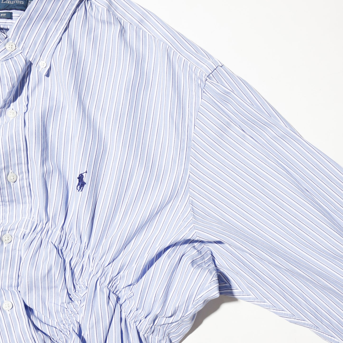 *one-off irregular gathering shirt