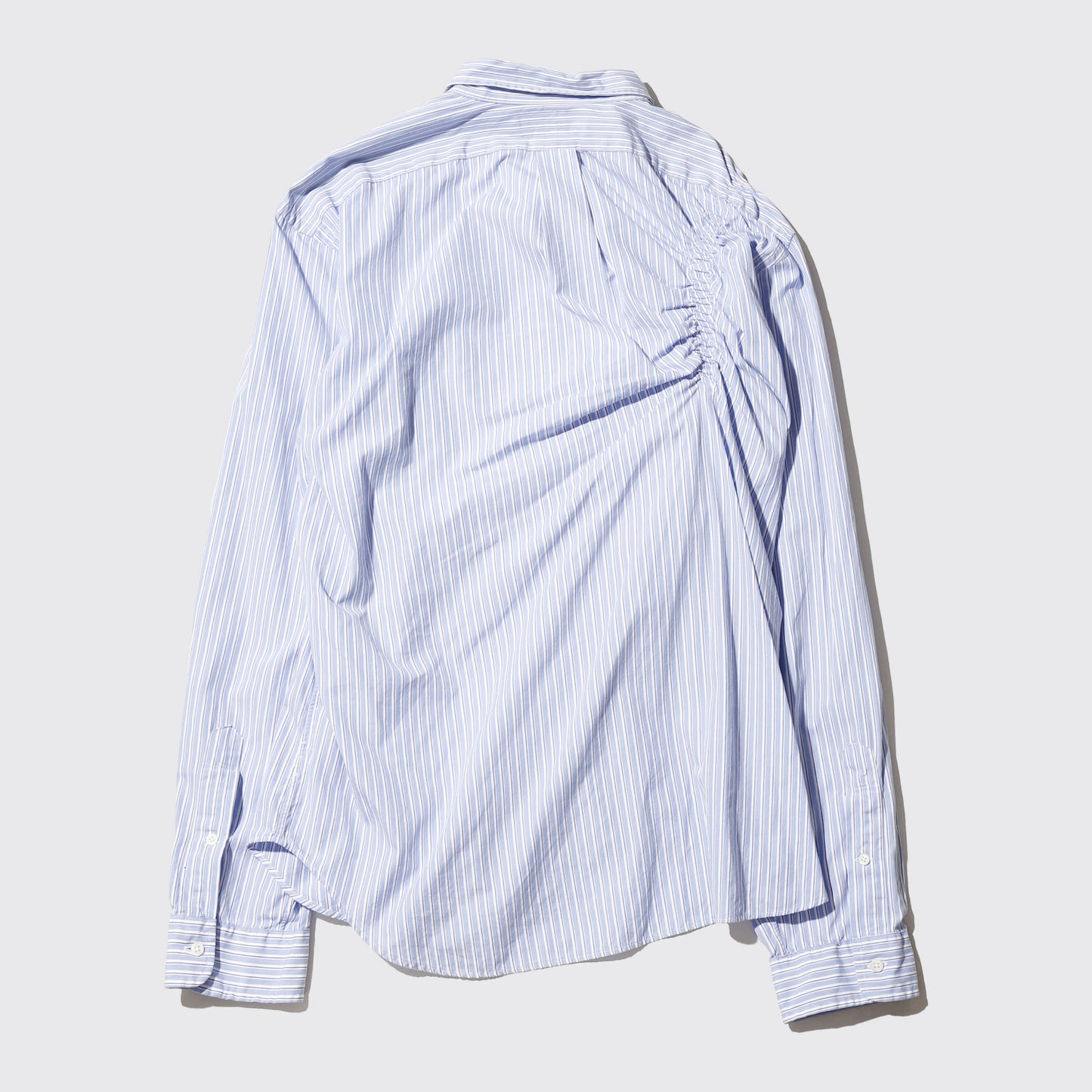 *one-off irregular gathering shirt