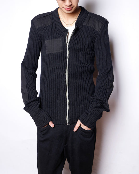 *one-off command zip cardigan