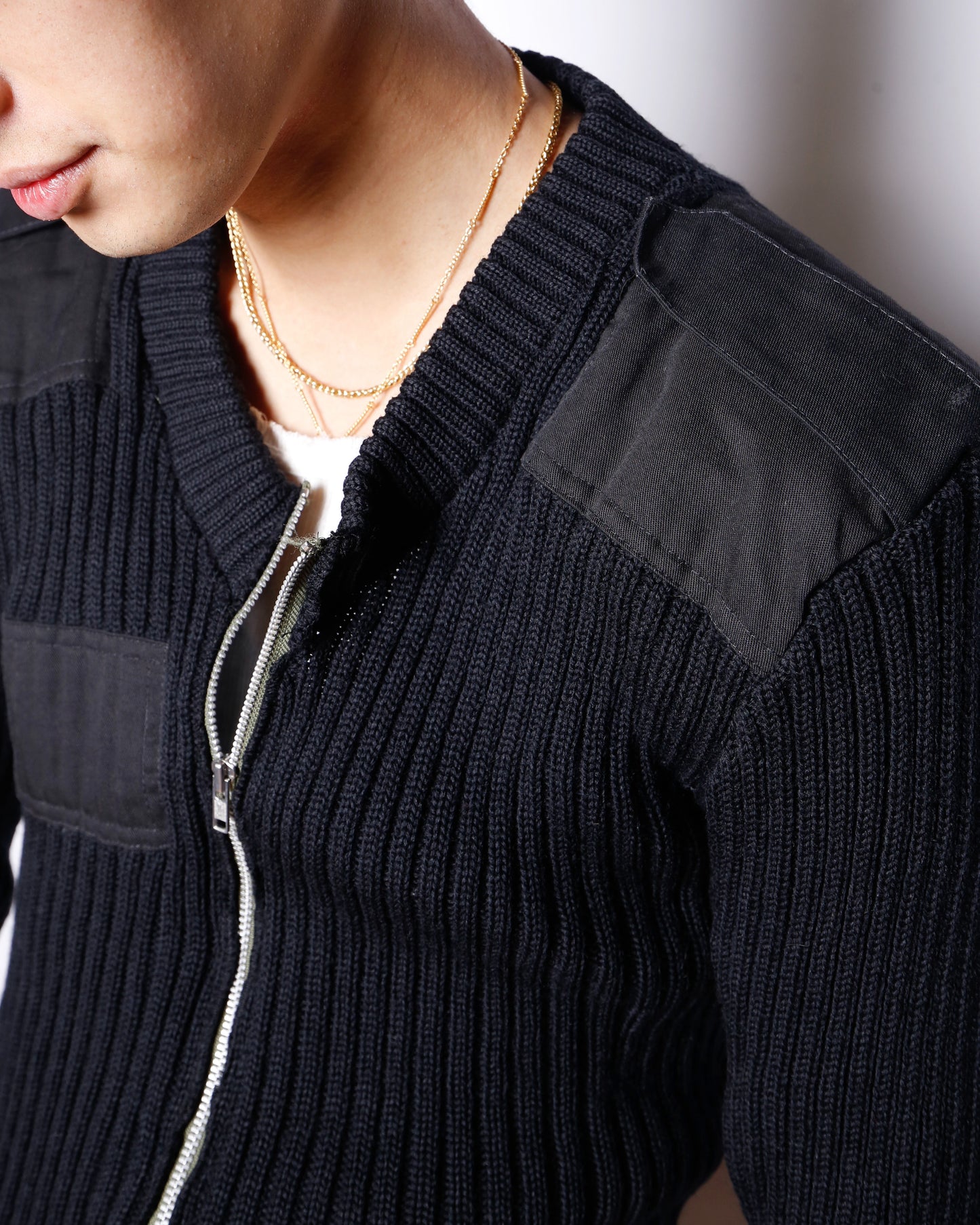 *one-off command zip cardigan