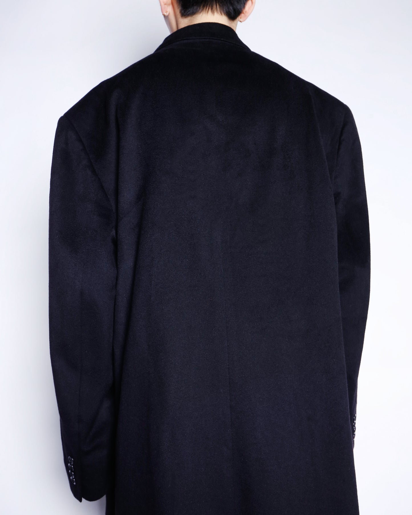 vintage euro cashmare  chesterfield coat