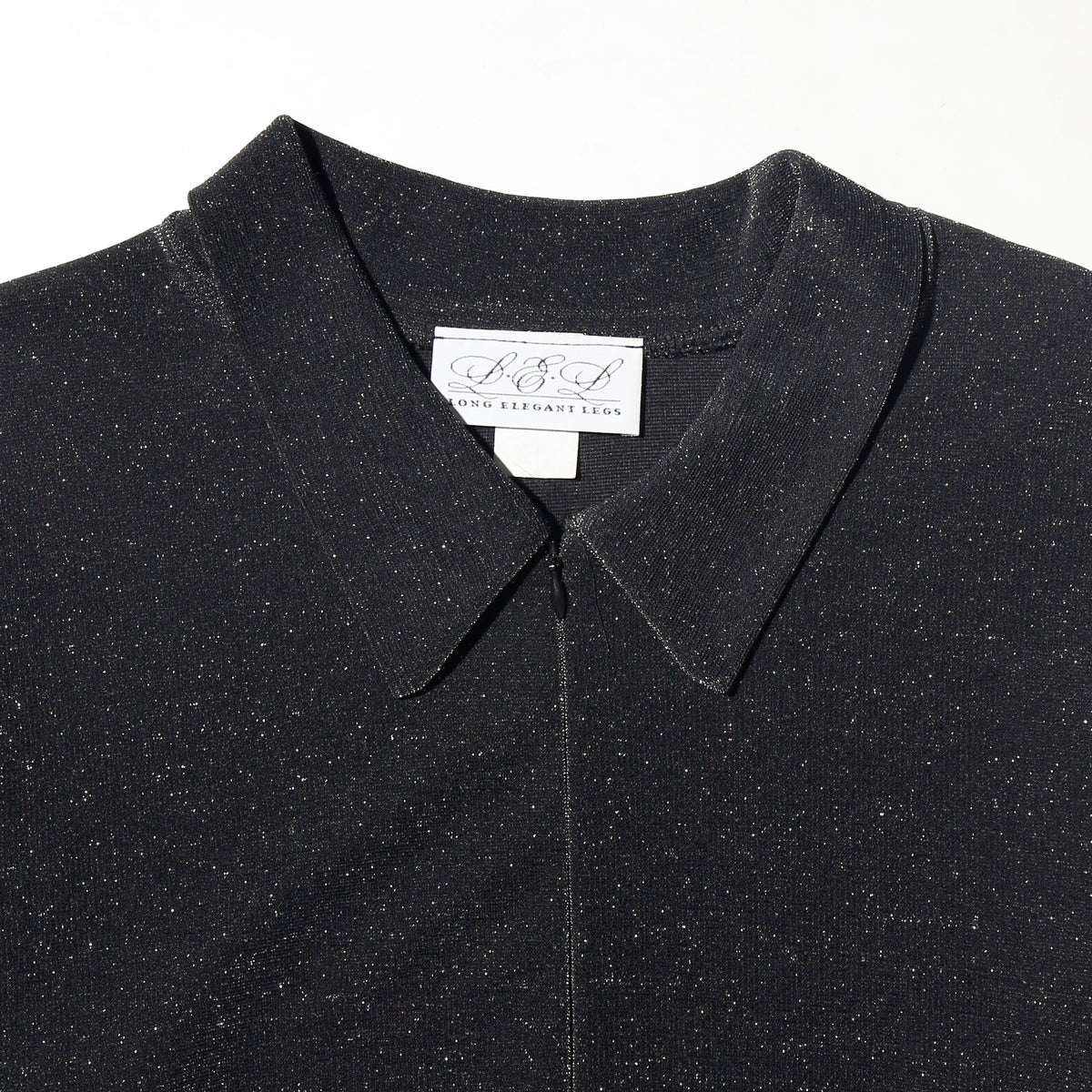 vintage half zip shinny pullover