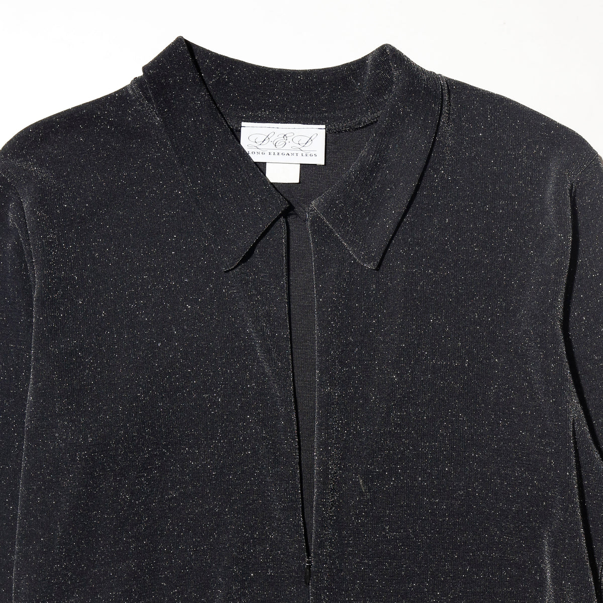 vintage half zip shinny pullover