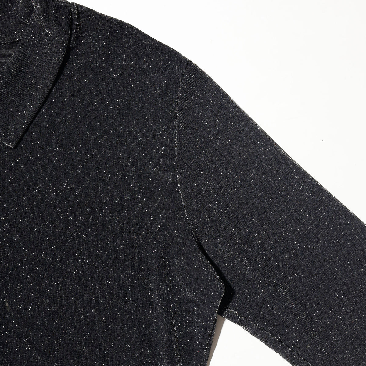 vintage half zip shinny pullover