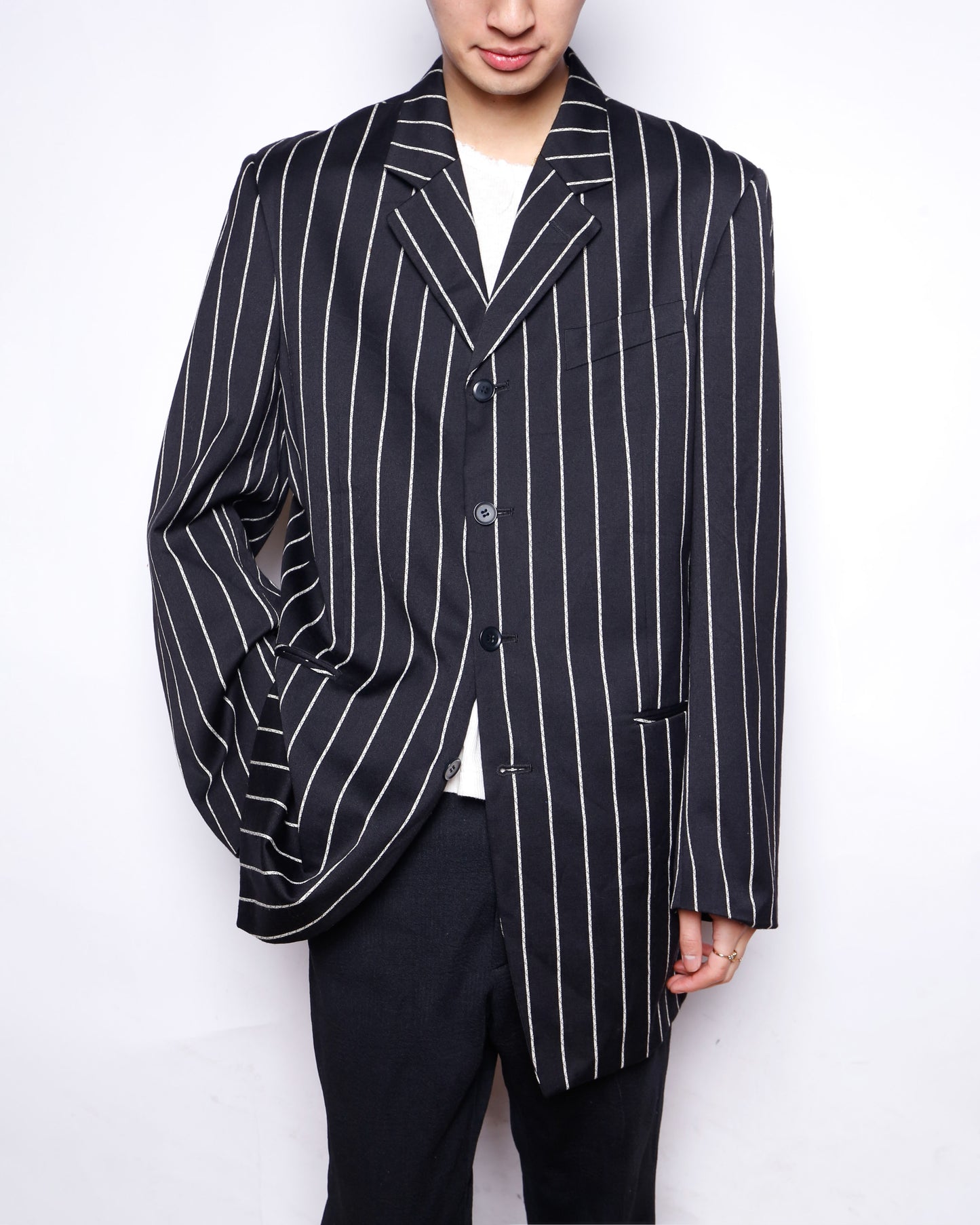 vintage stripe zoot tailored jacket
