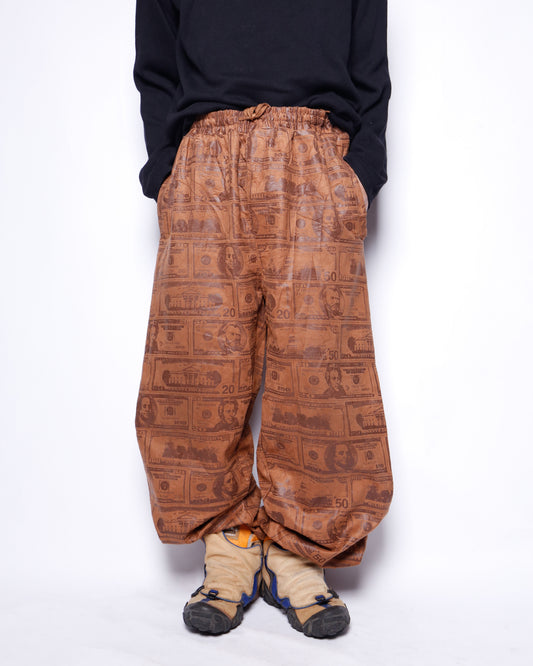 vintage hustler wide jog trousers