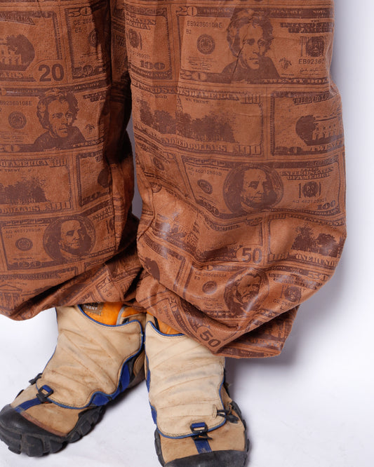 vintage hustler wide jog trousers