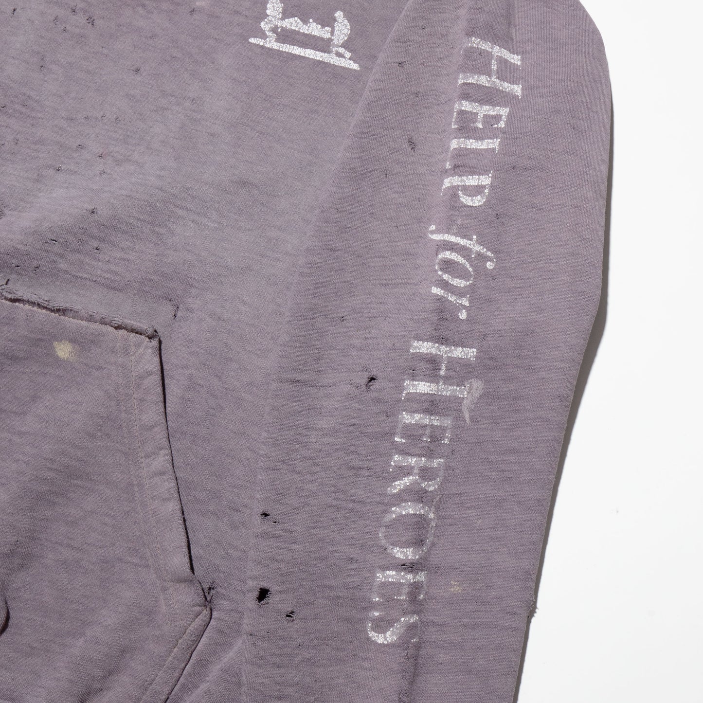vintage help for heroes broken hoodie