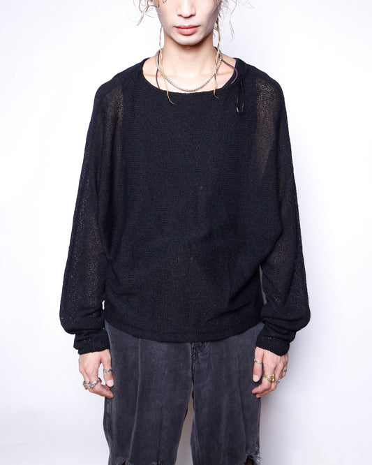 vintage dolman sleeve knit cut sew