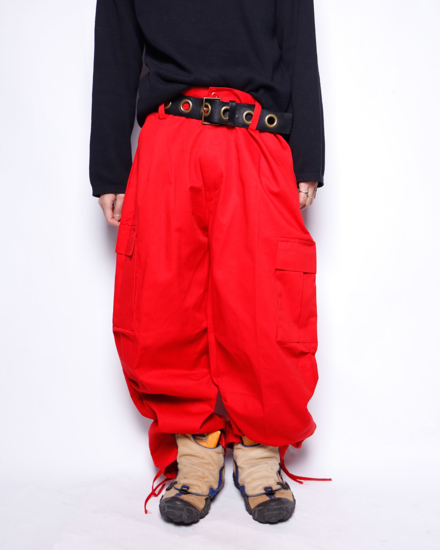 vintage btl wide cargo trousers