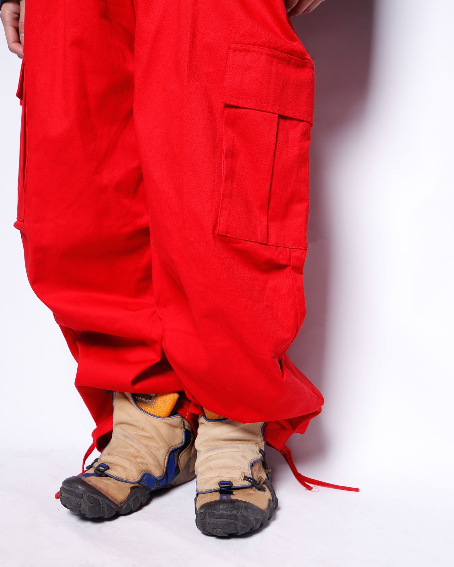 vintage btl wide cargo trousers