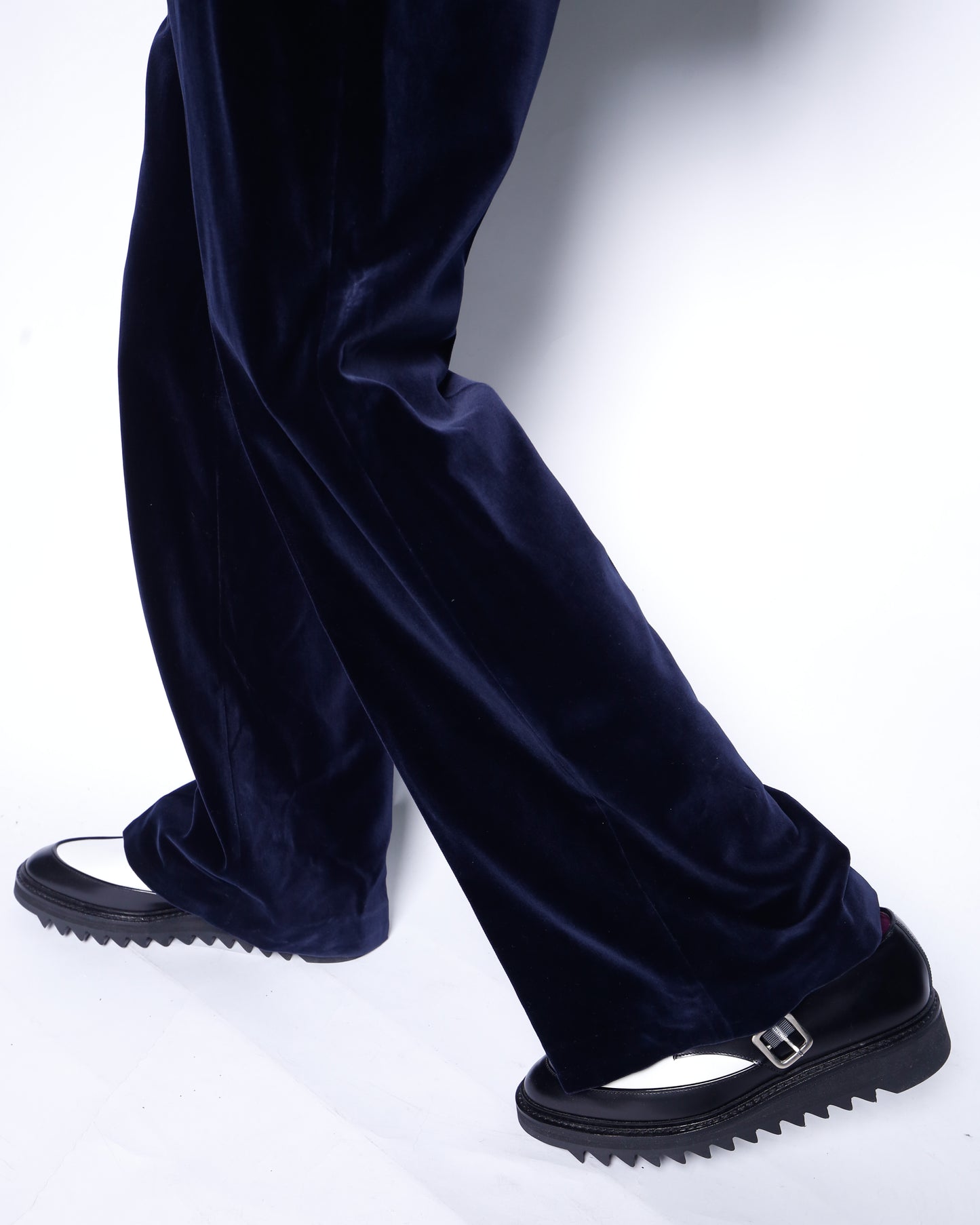 vintage 70's velvet single flare set up