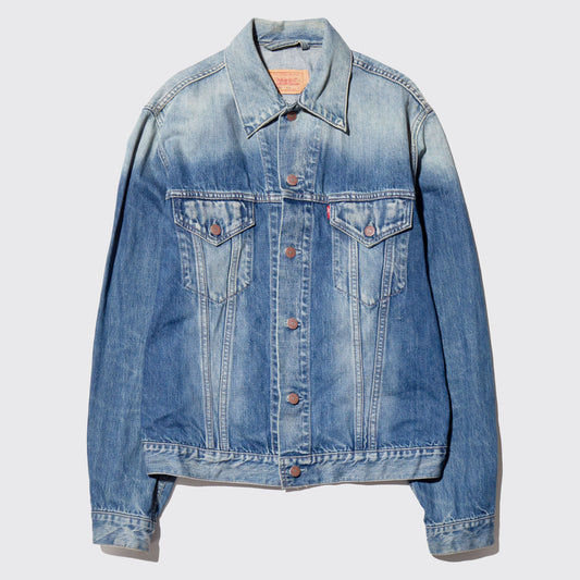 vintage levi's fade trucker jacket